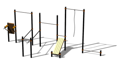 Спортивный комплекс воркаут ВС-90 в Луганске