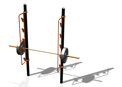 Спортивный комплекс воркаут ВС-84 в Луганске