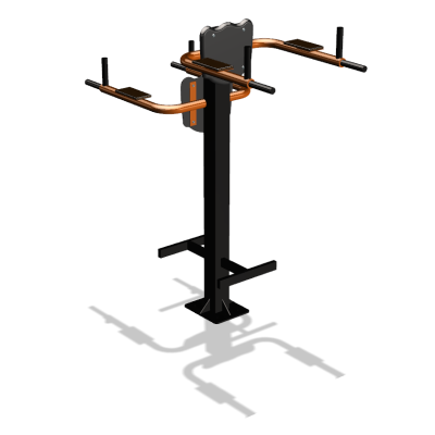 Уличный тренажер  "Брусья-пресс двойной"  УТ202 в Луганске