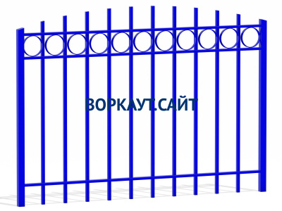 Ограждение спортивной площадки МАФ 5005 в Луганске