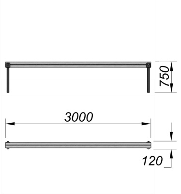 Бум бревно ДСК 3540 в Луганске
